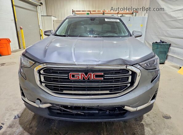 3GKALVEV8KL312879 2019 GMC TERRAIN Silver Widok z przodu