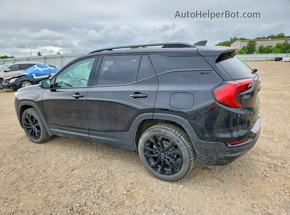 3GKALVEV8LL103854 2020 GMC TERRAIN Black Rear left