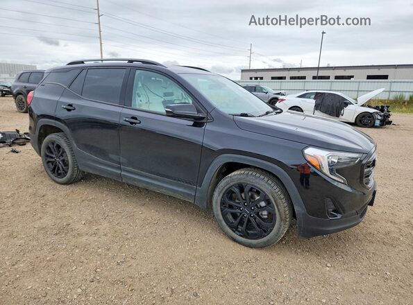 3GKALVEV8LL103854 2020 GMC TERRAIN Black Front right