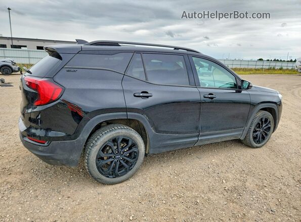 3GKALVEV8LL103854 2020 GMC TERRAIN Black Rear right