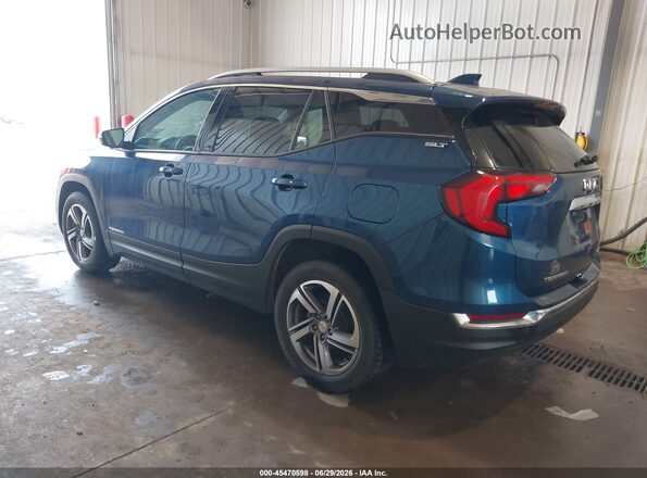 3GKALVEV8LL207213 2020 GMC TERRAIN Blue უკანა მარცხენა