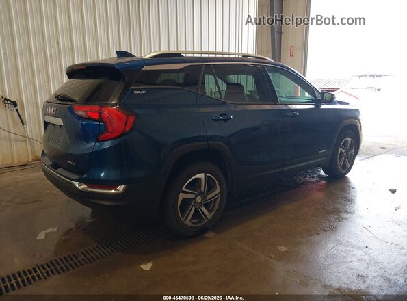 3GKALVEV8LL207213 2020 GMC TERRAIN Blue უკანა მარჯვენა