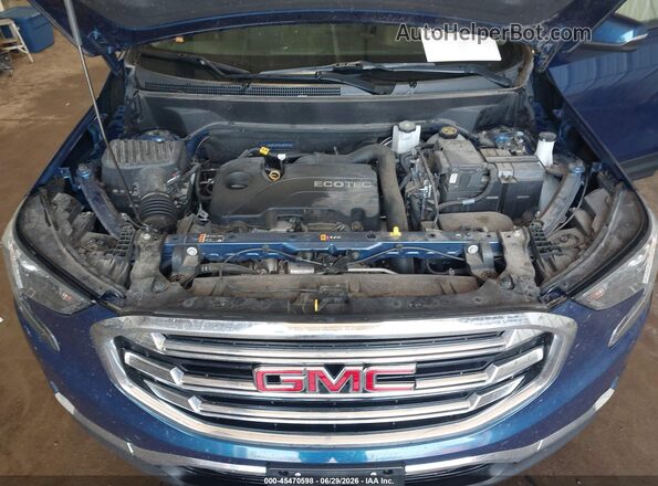 3GKALVEV8LL207213 2020 GMC TERRAIN Blue უკანა ხედი