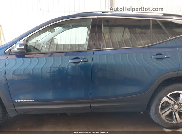 3GKALVEV8LL207213 2020 GMC TERRAIN Blue სალონის 360-გრადუსიანი ხედი