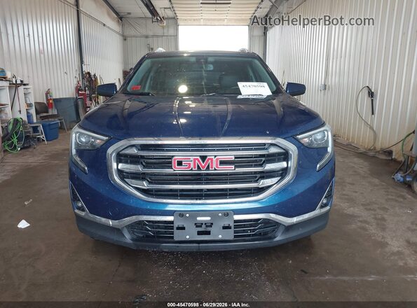 3GKALVEV8LL207213 2020 GMC TERRAIN Blue ხელსაწყოთა პანელის ხედი