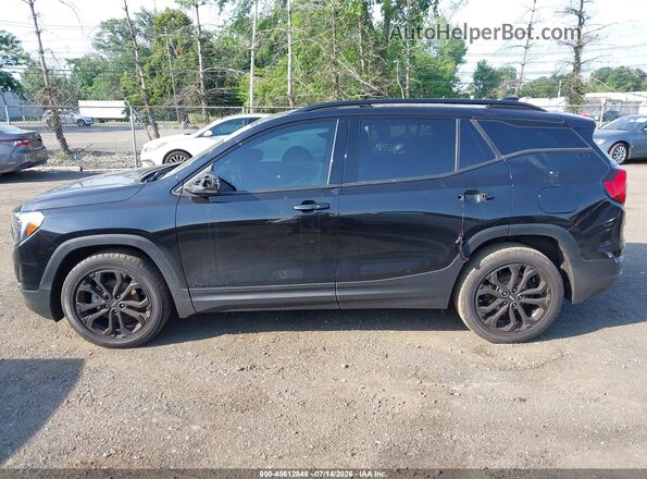 3GKALVEV8ML386127 2021 GMC TERRAIN Black სალონის 360-გრადუსიანი ხედი