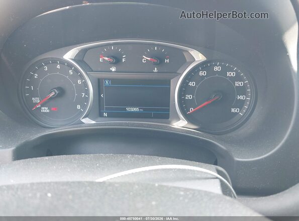 3GKALVEV9JL222459 2018 GMC TERRAIN White Հետևի նստատեղերի տեսք
