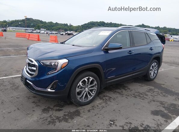 3GKALVEV9LL287301 2020 GMC TERRAIN Blue Front left