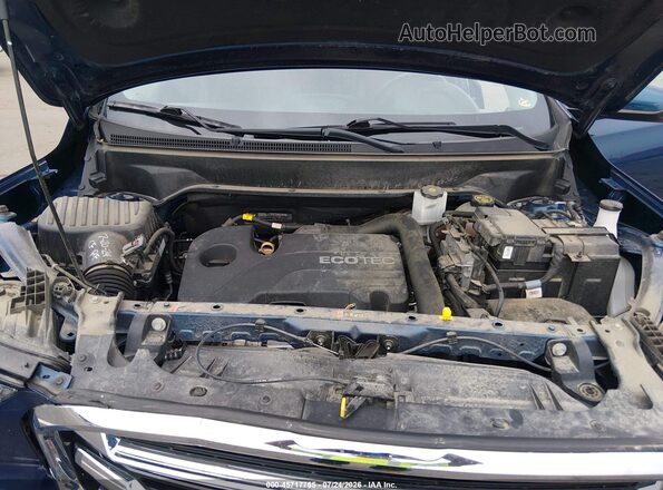 3GKALVEV9LL287301 2020 GMC TERRAIN Blue Rear view