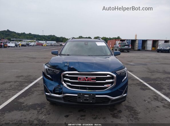 3GKALVEV9LL287301 2020 GMC TERRAIN Blue Instrument cluster view