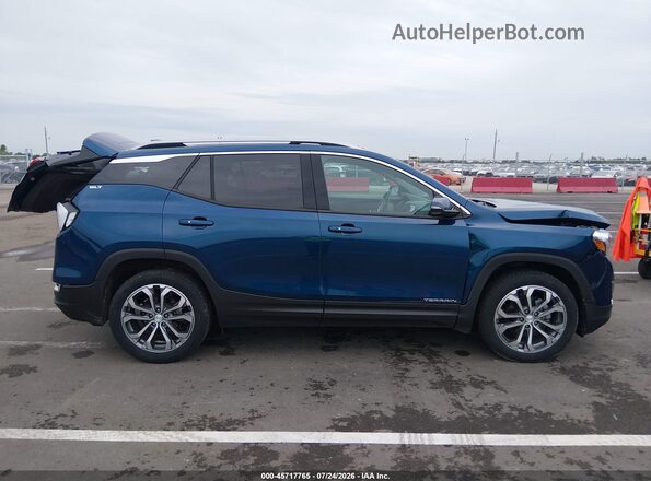 3GKALVEV9LL287301 2020 GMC TERRAIN Blue Rear interior view