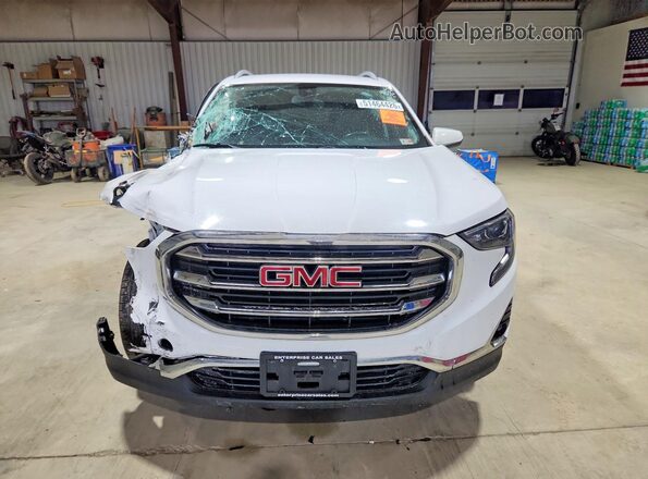 3GKALVEV9ML325885 2021 GMC TERRAIN Белый Вид спереди