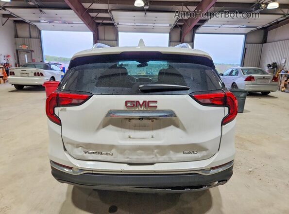 3GKALVEV9ML325885 2021 GMC TERRAIN Белый Вид сзади