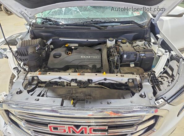 3GKALVEV9ML325885 2021 GMC TERRAIN Белый Вид подкапотного пространства