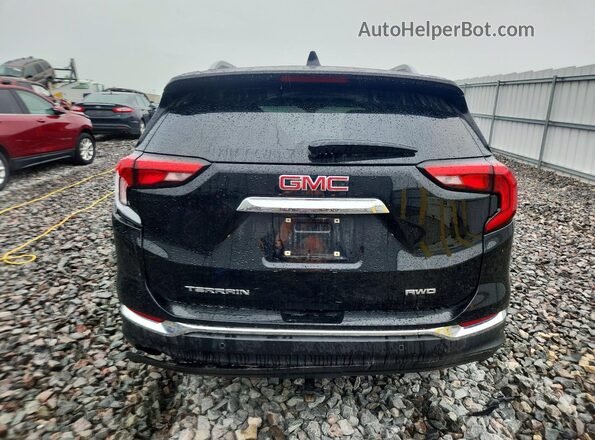 3GKALVEV9ML355663 2021 GMC TERRAIN Black Вид ззаду