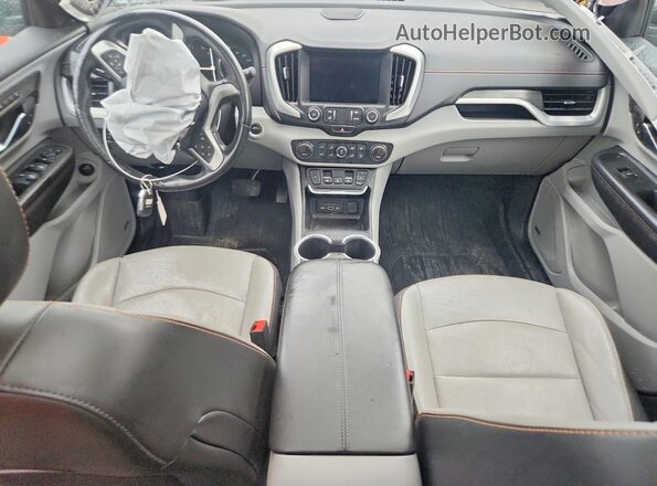 3GKALVEV9ML355663 2021 GMC TERRAIN Black Вид панелі приладів