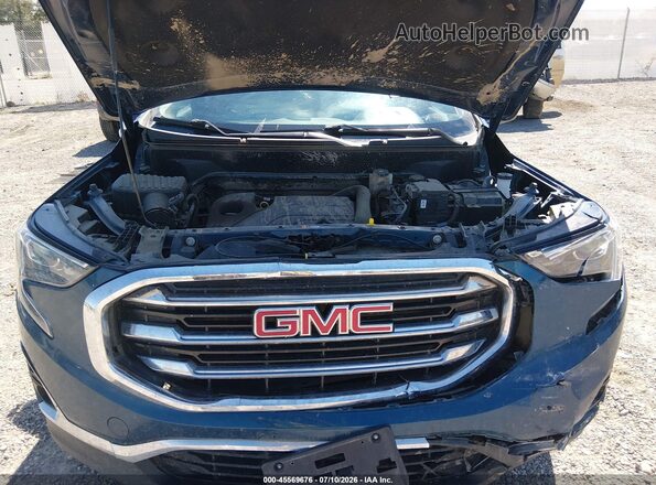 3GKALVEV9ML381244 2021 GMC TERRAIN Blue Հետևի տեսք