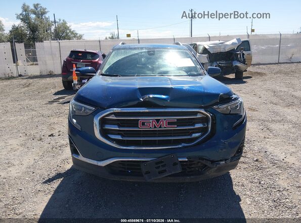 3GKALVEV9ML381244 2021 GMC TERRAIN Blue Սալոնի հետևի տեսք