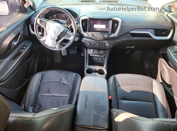 3GKALVEVXJL271136 2018 GMC TERRAIN Gray Vista del salpicadero
