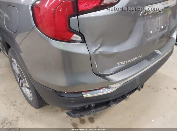 3GKALVEVXJL377263 2018 GMC TERRAIN Gray Vista frontal