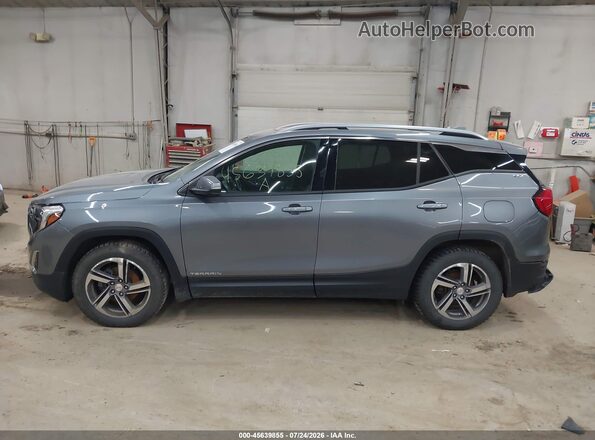 3GKALVEVXJL377263 2018 GMC TERRAIN Gray Vista interior de 360 grados