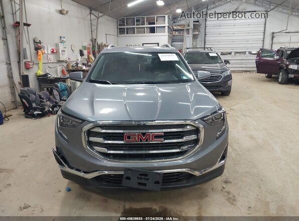 3GKALVEVXJL377263 2018 GMC TERRAIN Gray Vista del cuadro de instrumentos