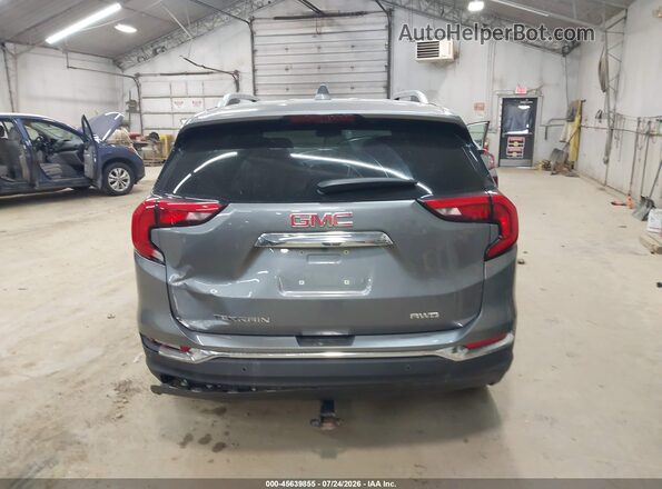 3GKALVEVXJL377263 2018 GMC TERRAIN Gray 