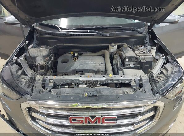 3GKALVEVXJL377263 2018 GMC TERRAIN Gray Vista trasera