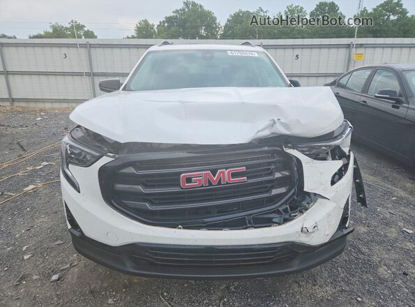 3GKALVEVXKL229521 2019 GMC TERRAIN White წინა ხედი