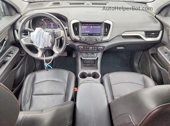 3GKALVEVXKL229521 2019 GMC TERRAIN White წინა პანელის ხედი