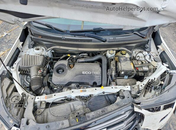 3GKALVEVXKL229521 2019 GMC TERRAIN White ძრავის განყოფილების ხედი