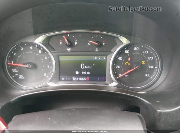 3GKALVEVXKL230183 2019 GMC TERRAIN Silver Widok tylnych siedzeń