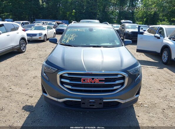 3GKALVEVXKL320854 2019 GMC TERRAIN Серый Вид щитка приборов