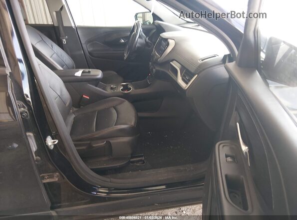 3GKALVEVXLL124544 2020 GMC TERRAIN Black Вид салону спереду