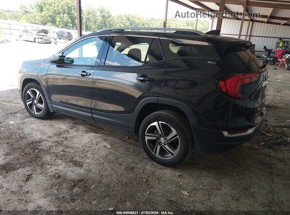 3GKALVEVXLL124544 2020 GMC TERRAIN Black Задня ліва чверть