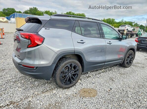 3GKALVEVXLL219203 2020 GMC TERRAIN Серый Задняя правая четверть