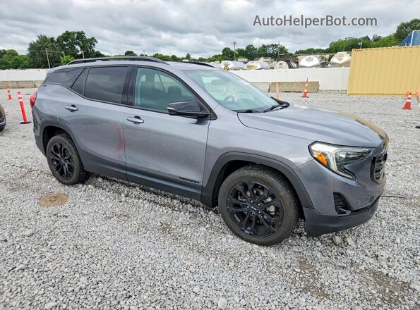 3GKALVEVXLL219203 2020 GMC TERRAIN Серый Передняя правая четверть
