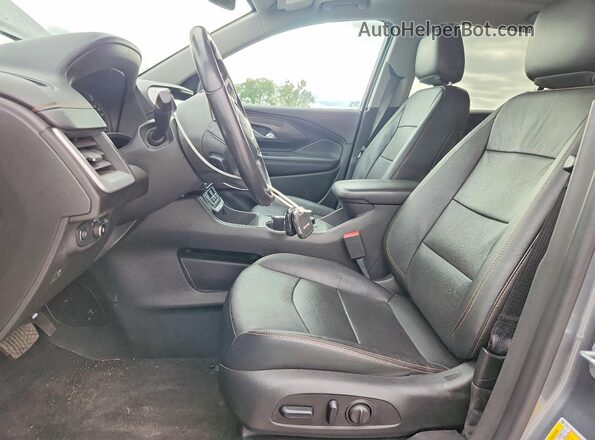 3GKALVEVXLL219203 2020 GMC TERRAIN Серый Вид салона спереди