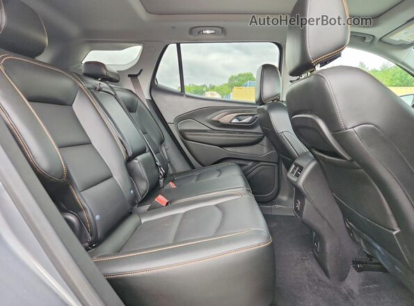 3GKALVEVXLL219203 2020 GMC TERRAIN Серый Вид задней части салона