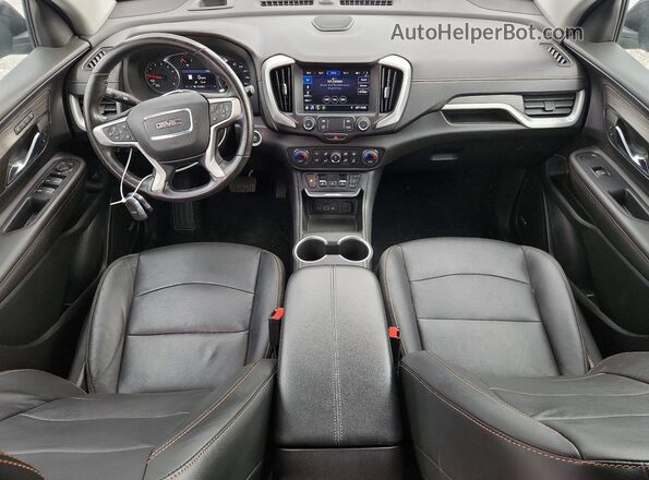 3GKALVEVXLL219203 2020 GMC TERRAIN Серый Вид панели приборов