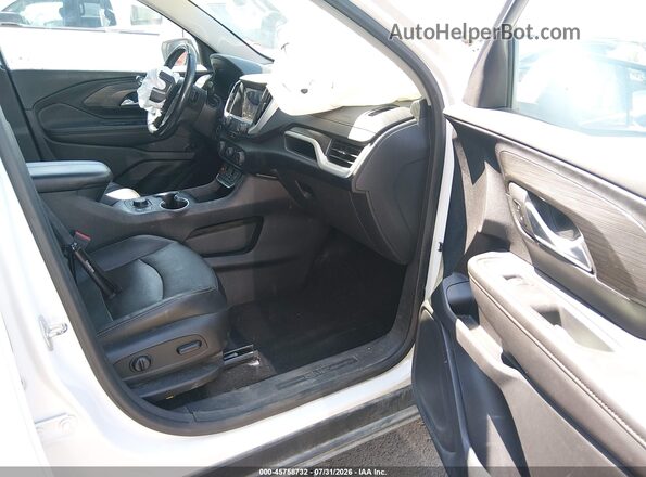 3GKALVEVXLL234817 2020 GMC TERRAIN White Vista interior delantera