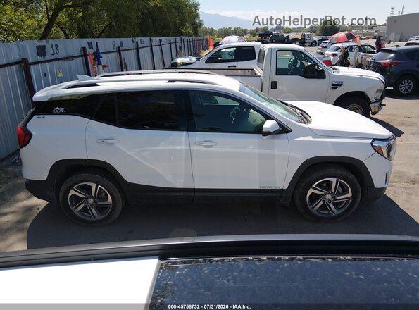3GKALVEVXLL234817 2020 GMC TERRAIN White Vista interior trasera