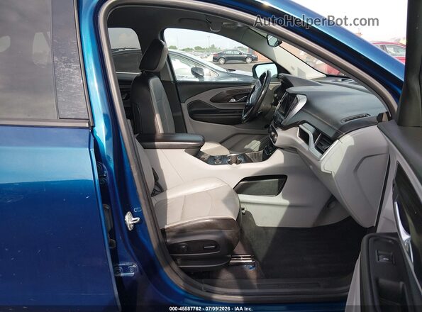 3GKALVEVXML387599 2021 GMC TERRAIN Blue Սալոնի դիմացի տեսք