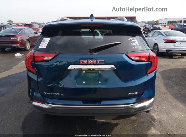 3GKALVEVXML387599 2021 GMC TERRAIN Blue 