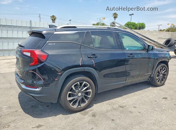 3GKALVEVXNL306814 2022 GMC TERRAIN Black Հետևի աջ