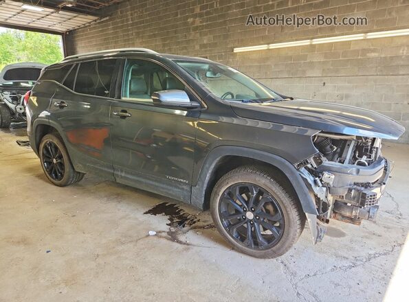 3GKALVEX0JL158829 2018 GMC TERRAIN Charcoal Delantero derecho