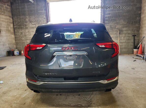 3GKALVEX0JL158829 2018 GMC TERRAIN Charcoal Vista trasera