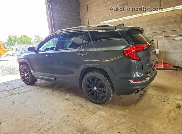 3GKALVEX0JL158829 2018 GMC TERRAIN Charcoal Trasero izquierdo