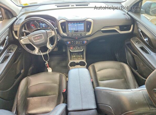3GKALVEX0JL158829 2018 GMC TERRAIN Charcoal Vista del salpicadero