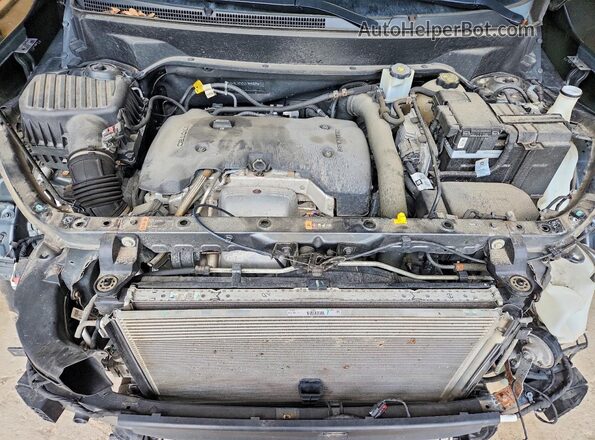 3GKALVEX0JL158829 2018 GMC TERRAIN Charcoal Vista del compartimento del motor